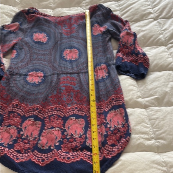 Bohemian Elephant Print Tunic - Picture 10 of 13